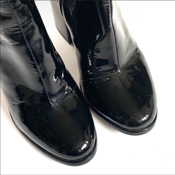 🖤Calvin Klein Patent Leather Bootie’s - Picture 10 of 14